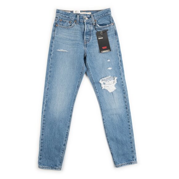 NEW LEVI'S Premium Wedgie high rise jeans size 24 - Picture 1 of 12